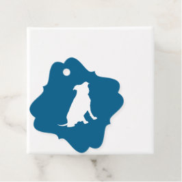 Etiquetas Para Recuerdos Pit Bull Baby Shower Dog Pitbull Blue Boy