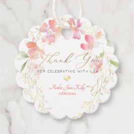 Etiquetas Para Recuerdos PixDezines Corona de Dulces Guisantes Agradecimien