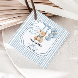 Etiquetas Para Recuerdos Podemos Esperar con Ansia, Baby Shower