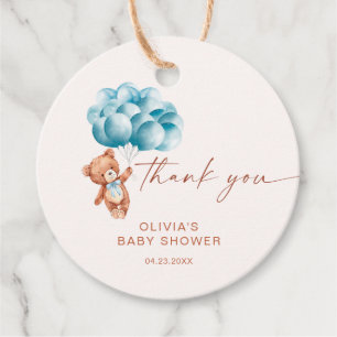 Etiquetas Para Recuerdos Podemos Esperar El Globo Azul Gracias