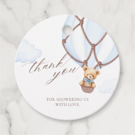 Etiquetas Para Recuerdos ¡Podemos Esperar! Hot Air Baloon Gracias