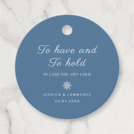 Etiquetas Para Recuerdos Polvorientas Mantas De Boda De Invierno Azul Para