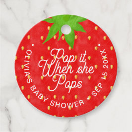 Etiquetas Para Recuerdos Pop it Cuando Pops Fresberry
