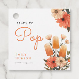 Etiquetas Para Recuerdos Popsicle Ready to Pop Baby Shower