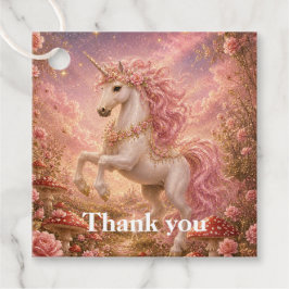 Etiquetas Para Recuerdos Prancing Unicorn Enchanted Meadow Feliz Cumpleaños
