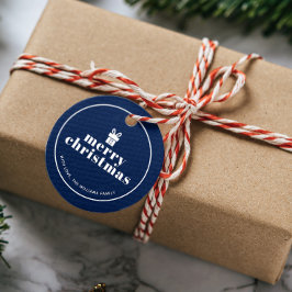 Etiquetas Para Recuerdos Presente Con Un Personalizado De Navidades De Bow