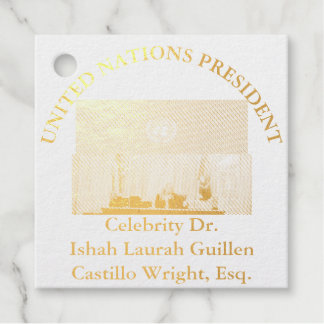 ETIQUETAS PARA RECUERDOS #PRESIDENTEDELASNACIONESUNIDAS DR. #LAURAHCASTILLO