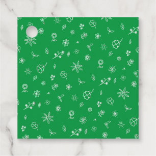 Etiquetas Para Recuerdos Primavera/ Día de San Patricio Verde