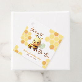 Etiquetas Para Recuerdos Primer Cumpleaños de la Abeja de la Miel