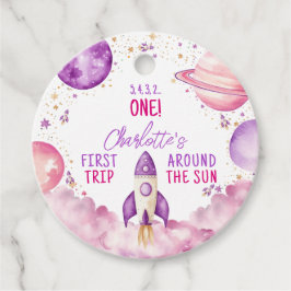 Etiquetas Para Recuerdos Primer viaje por el espacio exterior alrededor del