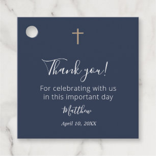 Etiquetas Para Recuerdos Primera comunión, bautismo azul verdor favorece et