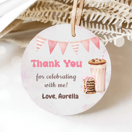 Etiquetas Para Recuerdos Primera fiesta de cumpleaños del Chica de Leche y 