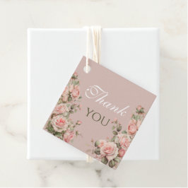 Etiquetas Para Recuerdos Princesa Carriage Vintage Rosa Rosa Gracias
