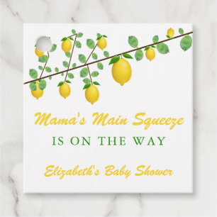 Etiquetas Para Recuerdos Principal Squeeze Lemon Género Neutral Baby Shower