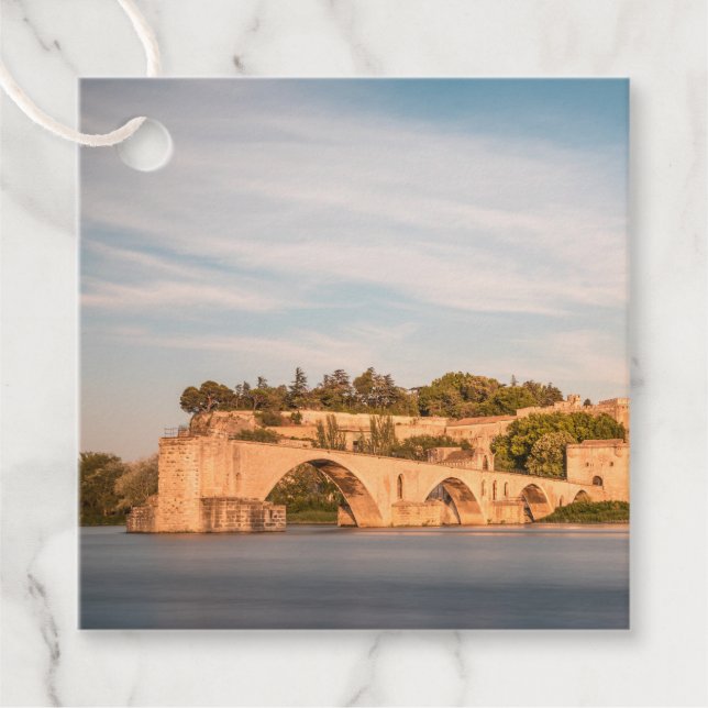 Etiquetas Para Recuerdos Puente Avignon Francia (Anverso)