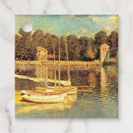 Etiquetas Para Recuerdos Puente de Argenteuil Claude Monet