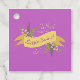 Etiquetas Para Recuerdos ¿Qué Haría Lizzie Bennet? II