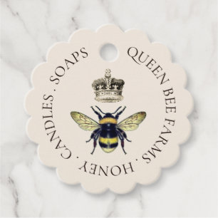 Etiquetas Para Recuerdos Queen Bee Farms Honey Products