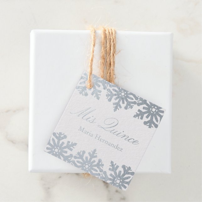 Etiquetas Para Recuerdos Quinceanera (Con caja)