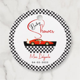 Etiquetas Para Recuerdos Race Car Boy Baby Shower | Little Racer Party