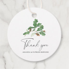 Etiquetas Para Recuerdos Rama de maíz - Boda Gracias