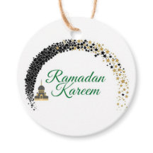 Ramadan Kareem theme gift Tag for celebration
