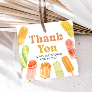 Etiquetas Para Recuerdos Ready to Pop Popsicle Baby Shower