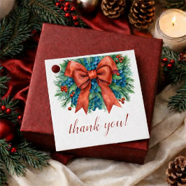 Etiquetas Para Recuerdos Red Bow Christmas Baby Shower