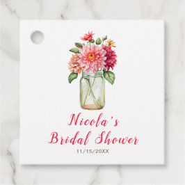 Etiquetas Para Recuerdos Regalo de Despedida de Soltera en Tarro de Mason c