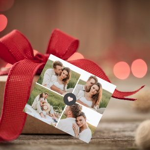 Etiquetas Para Recuerdos Regalo de fotografía familiar personalizada de Col