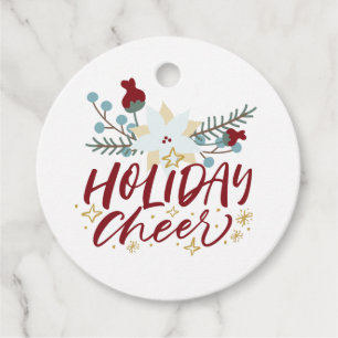 Etiquetas Para Recuerdos Regalo de Navidades de foliage navideños