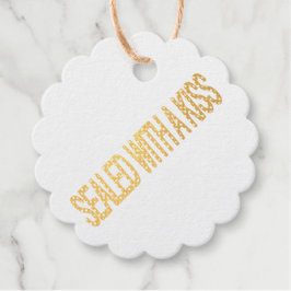 Etiquetas Para Recuerdos Regalo romántico el día de San Valentín sellado co