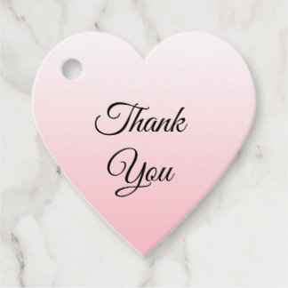 Etiquetas Para Recuerdos Regalo rosa desvanecido de agradecimiento personal