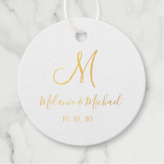 Etiquetas Para Recuerdos Relieve metalizado dorado 50º Boda Aniversario de