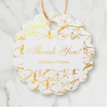 Relieve metalizado dorado Gracias Por Favorecer Et