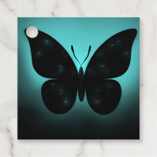 Etiquetas Para Recuerdos Resplandor de mariposa negra