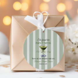 Etiquetas Para Recuerdos Retro Ella Encontró su Despedida de Soltera Perfec