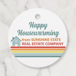 Etiquetas Para Recuerdos Retro Real Estate Company House Marketing