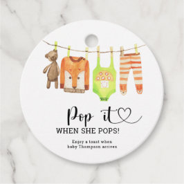 Etiquetas Para Recuerdos Ropa tendida Pop it Cuando ella estalla