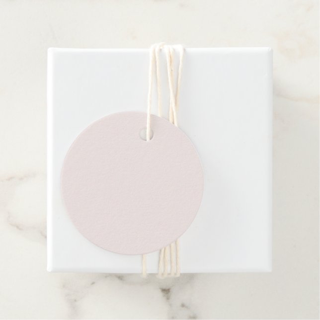 Etiquetas Para Recuerdos rosa lechero sólido (In situ)