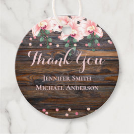 Etiquetas Para Recuerdos Rosa Rústico Boda Floral Rosa