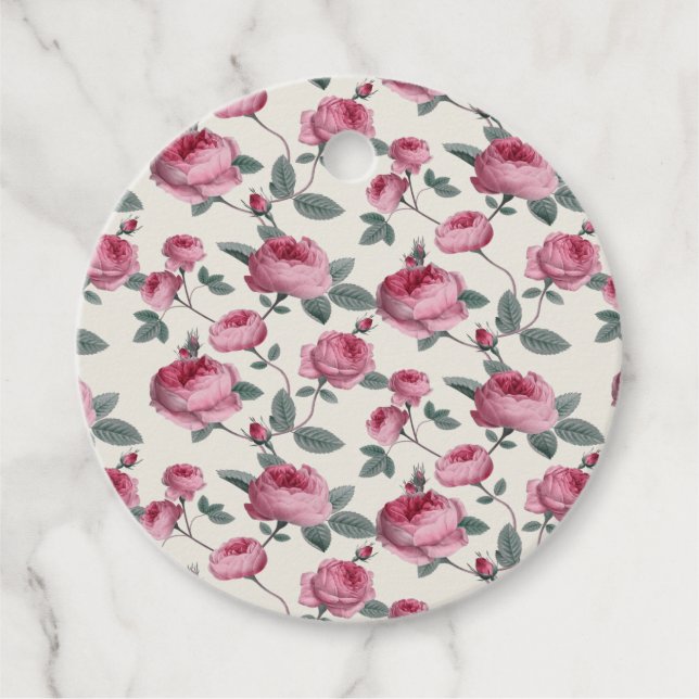 Etiquetas Para Recuerdos Rosas rosas rosas (Anverso)