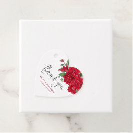 Etiquetas Para Recuerdos Roses Roses Florals Gracias boda Heart