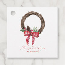 Rustic Grapevine Wreath Feliz Navidad