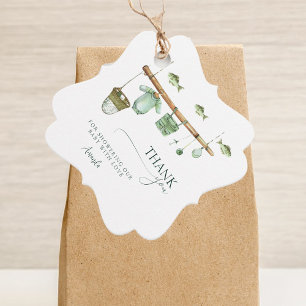 Etiquetas Para Recuerdos Rustic Modern Fisherman Baby Shower
