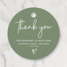 Sage Green Minimalista moderno Boho Baby Shower