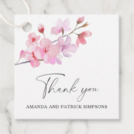Etiquetas Para Recuerdos Sakura - Boda Gracias