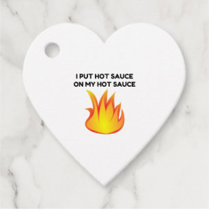 Etiquetas Para Recuerdos Salsa caliente