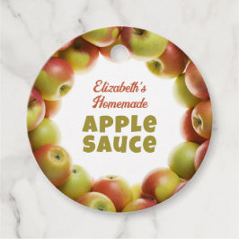 Etiquetas Para Recuerdos Salsa de manzana