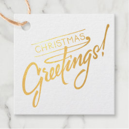 Etiquetas Para Recuerdos ¡Saludos de Navidad!